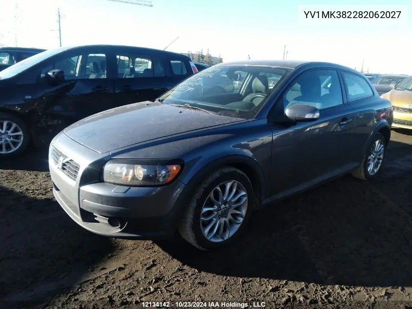 2008 Volvo C30 VIN: YV1MK382282062027 Lot: 12134142