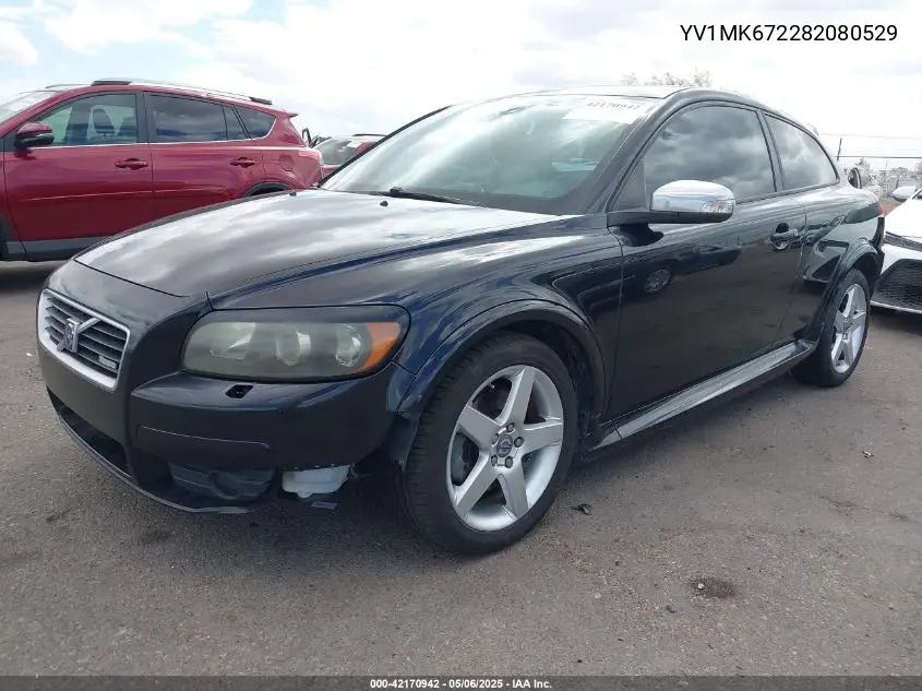 2008 Volvo C30 T5 R-Design/T5 Version 1.0/T5 Version 2.0/Version 2.0 VIN: YV1MK672282080529 Lot: 42170942