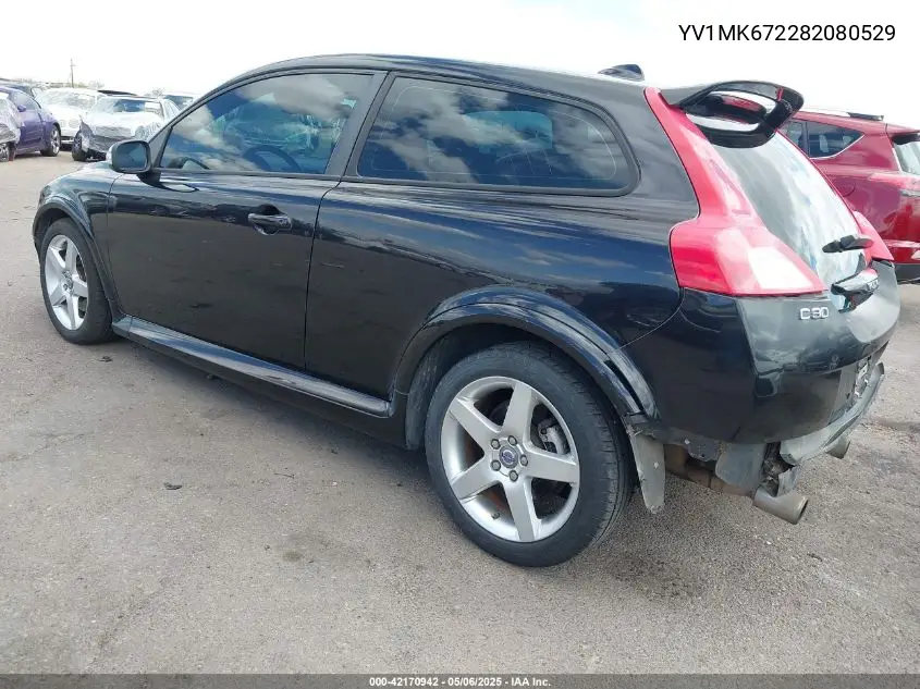 2008 Volvo C30 T5 R-Design/T5 Version 1.0/T5 Version 2.0/Version 2.0 VIN: YV1MK672282080529 Lot: 42170942