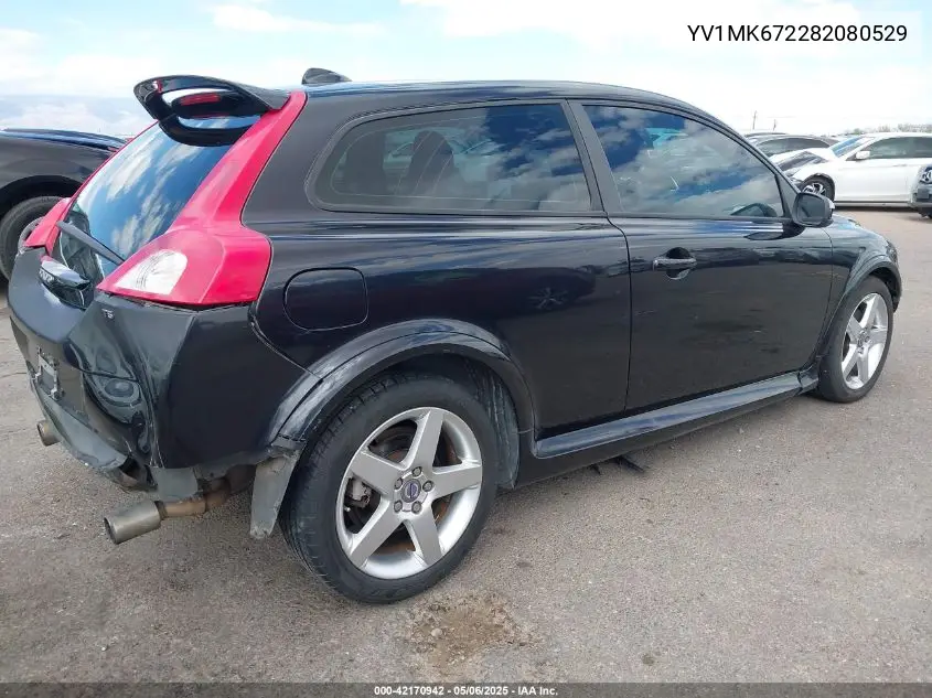 2008 Volvo C30 T5 R-Design/T5 Version 1.0/T5 Version 2.0/Version 2.0 VIN: YV1MK672282080529 Lot: 42170942