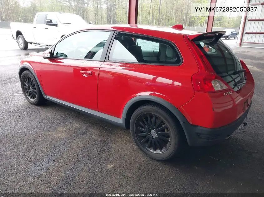 2008 Volvo C30 T5 R-Design/T5 Version 1.0/T5 Version 2.0/Version 2.0 VIN: YV1MK672882050337 Lot: 42197001
