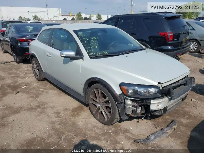 2009 Volvo C30 2.4I/T5 VIN: YV1MK672792121125 Lot: 12333236