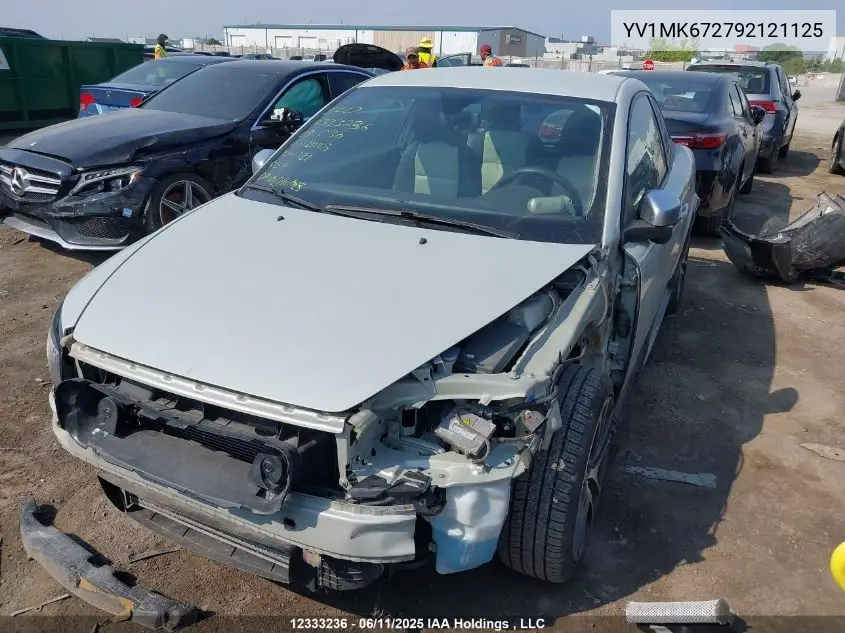 2009 Volvo C30 2.4I/T5 VIN: YV1MK672792121125 Lot: 12333236