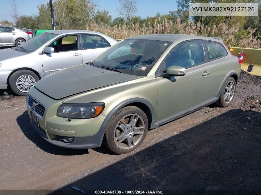 2009 Volvo C30 T5 VIN: YV1MK382X92127126 Lot: 40463708