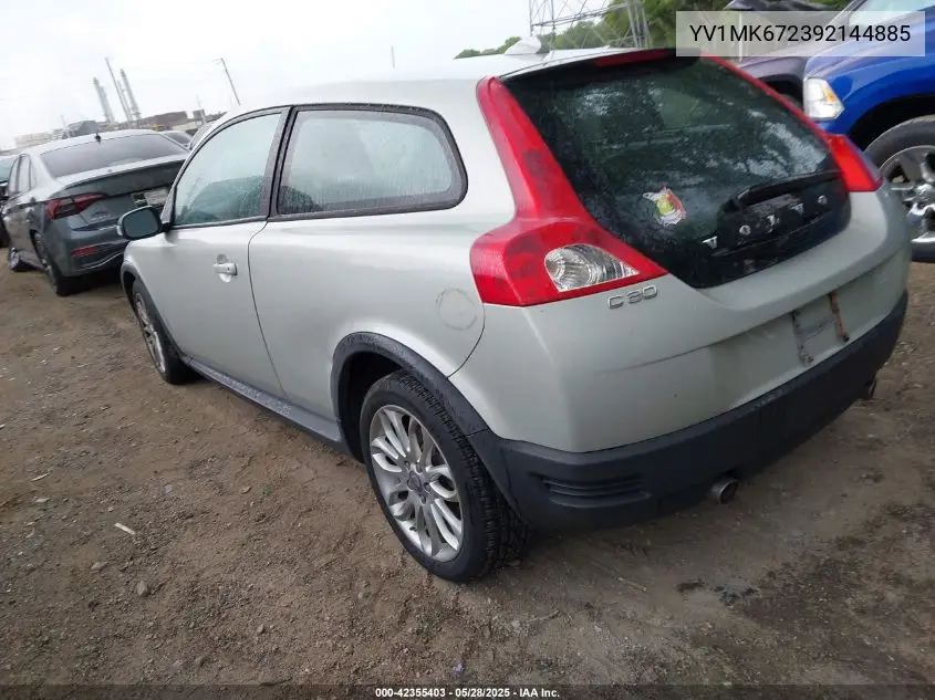 2009 Volvo C30 T5/T5 R-Design VIN: YV1MK672392144885 Lot: 42355403