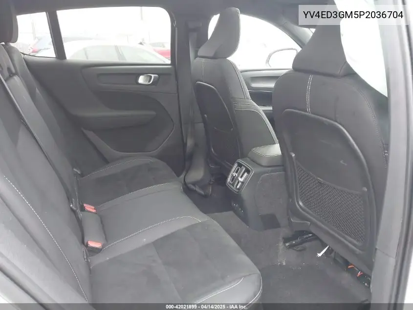 2023 Volvo C40 Recharge Pure Electric Twin Ultimate VIN: YV4ED3GM5P2036704 Lot: 42021899