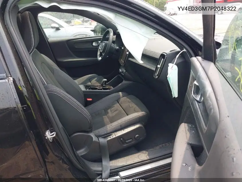 2023 Volvo C40 Recharge Pure Electric Twin Ultimate VIN: YV4ED3GM7P2048322 Lot: 42402501