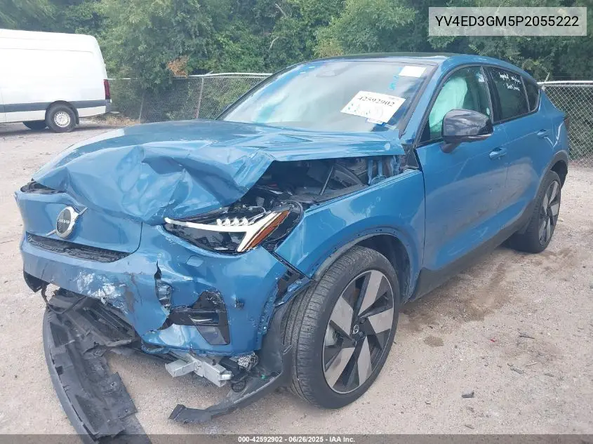 2023 Volvo C40 Recharge Pure Electric Twin Ultimate VIN: YV4ED3GM5P2055222 Lot: 42592902