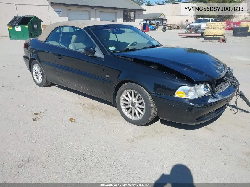 2000 Volvo C70 Lt VIN: YV1NC56D8YJ007833 Lot: 42069427