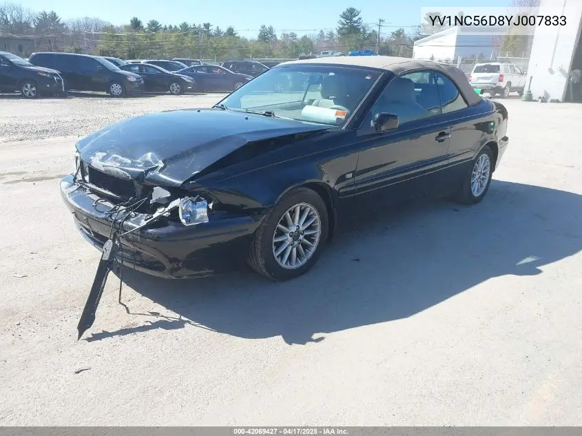 2000 Volvo C70 Lt VIN: YV1NC56D8YJ007833 Lot: 42069427