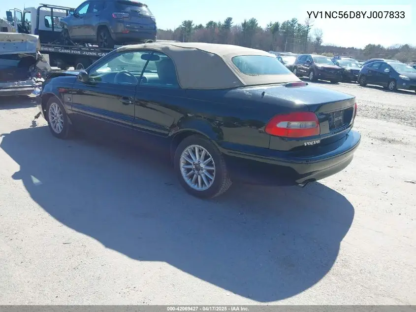 2000 Volvo C70 Lt VIN: YV1NC56D8YJ007833 Lot: 42069427