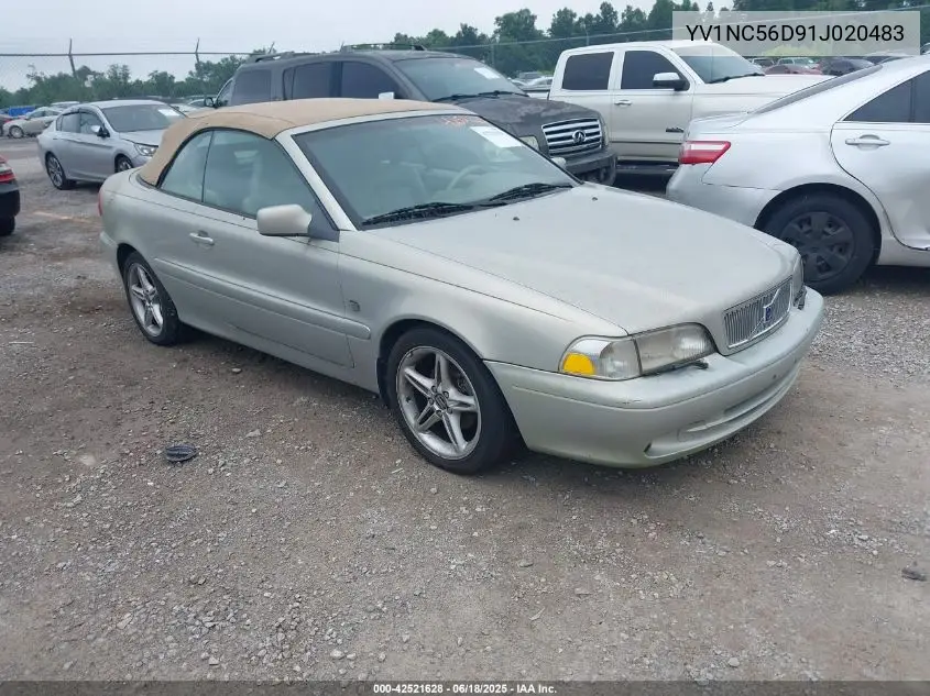 2001 Volvo C70 Turbo VIN: YV1NC56D91J020483 Lot: 42521628