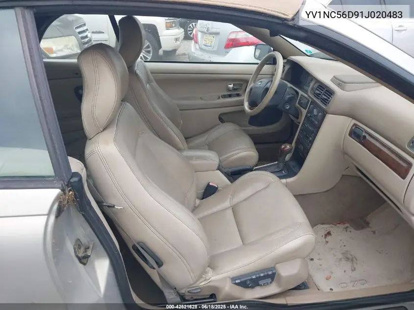 2001 Volvo C70 Turbo VIN: YV1NC56D91J020483 Lot: 42521628