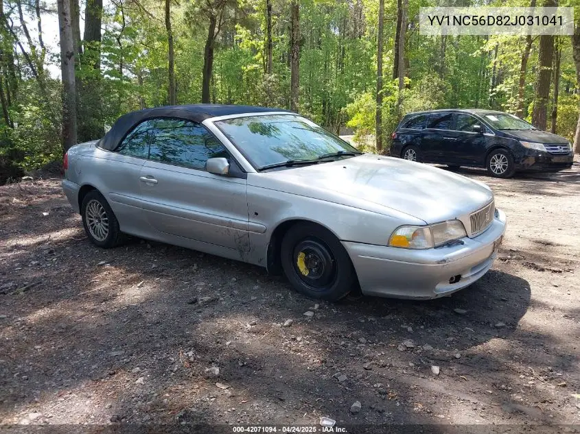 2002 Volvo C70 Lt VIN: YV1NC56D82J031041 Lot: 42071094