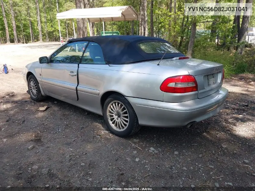 2002 Volvo C70 Lt VIN: YV1NC56D82J031041 Lot: 42071094
