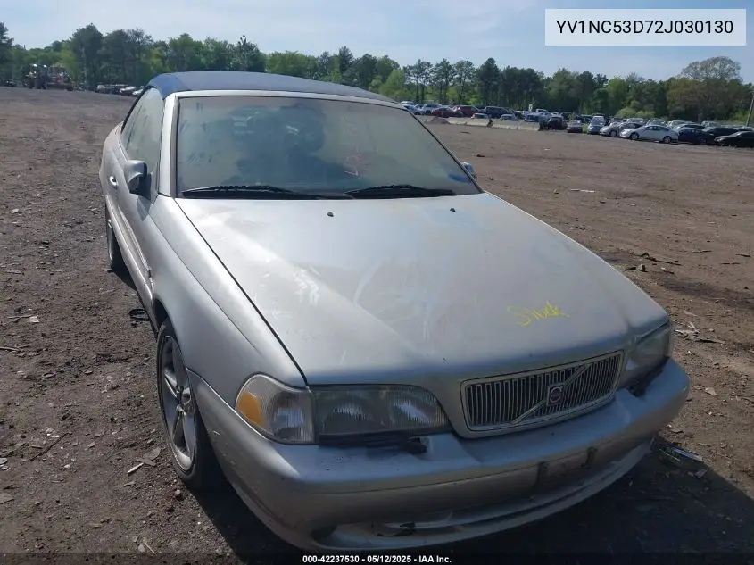 2002 Volvo C70 Ht VIN: YV1NC53D72J030130 Lot: 42237530