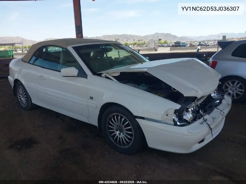 2003 Volvo C70 Ht VIN: YV1NC62D53J036307 Lot: 42334828
