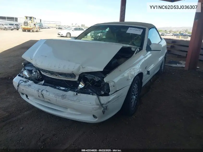 2003 Volvo C70 Ht VIN: YV1NC62D53J036307 Lot: 42334828