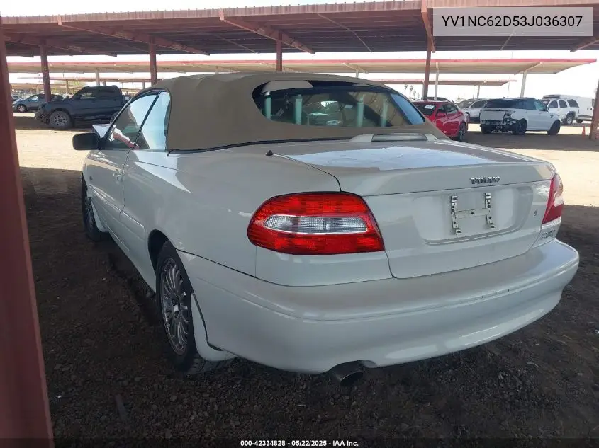 2003 Volvo C70 Ht VIN: YV1NC62D53J036307 Lot: 42334828