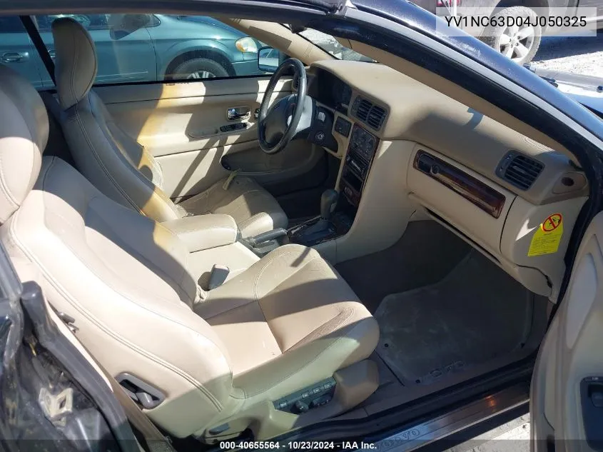2004 Volvo C70 Lt VIN: YV1NC63D04J050325 Lot: 40655564