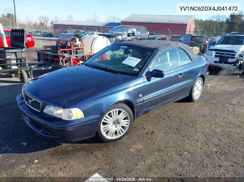 2004 Volvo C70 Ht VIN: YV1NC62DX4J041472 Lot: 41642747