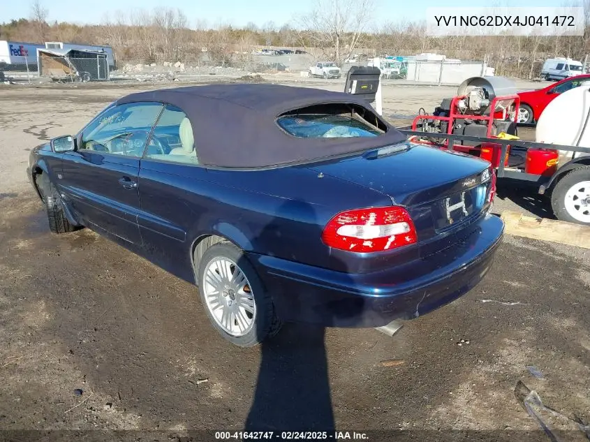 2004 Volvo C70 Ht VIN: YV1NC62DX4J041472 Lot: 41642747