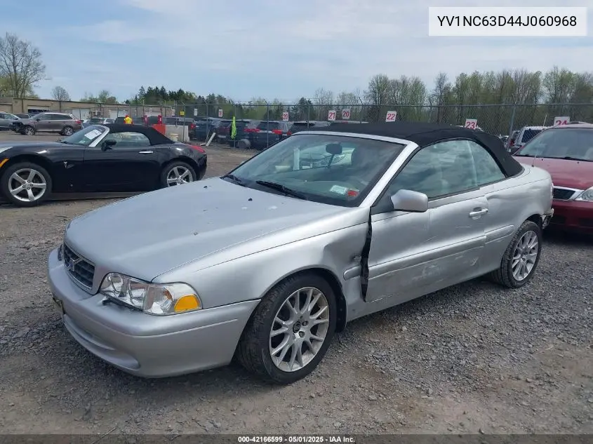 2004 Volvo C70 Lt VIN: YV1NC63D44J060968 Lot: 42166599