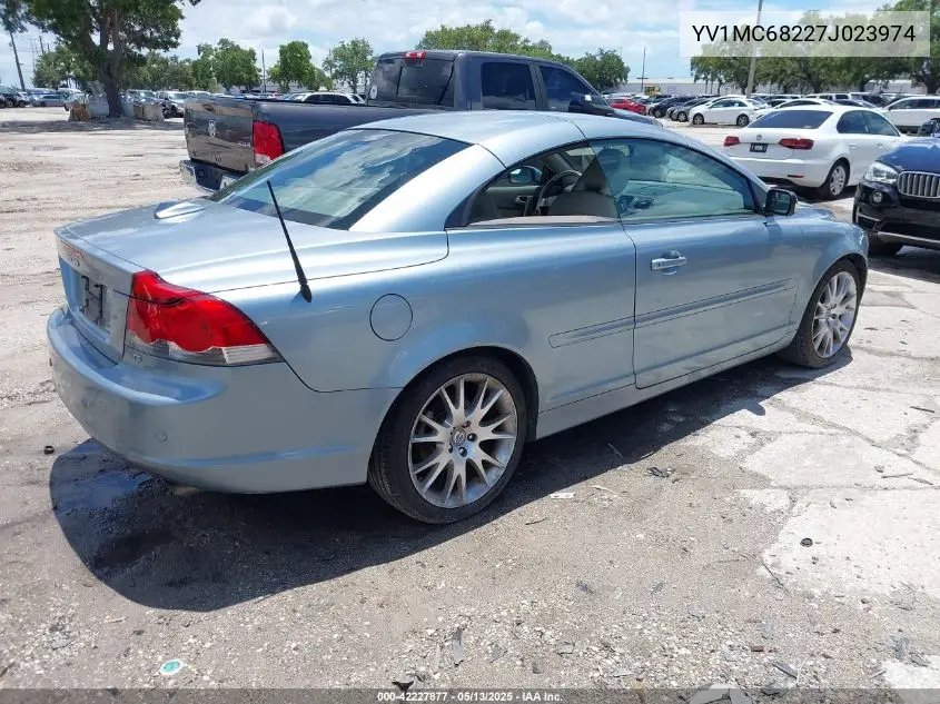 2007 Volvo C70 T5 VIN: YV1MC68227J023974 Lot: 42227877