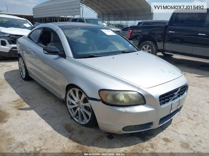 2007 Volvo C70 T5 VIN: YV1MC682X7J015492 Lot: 42353209