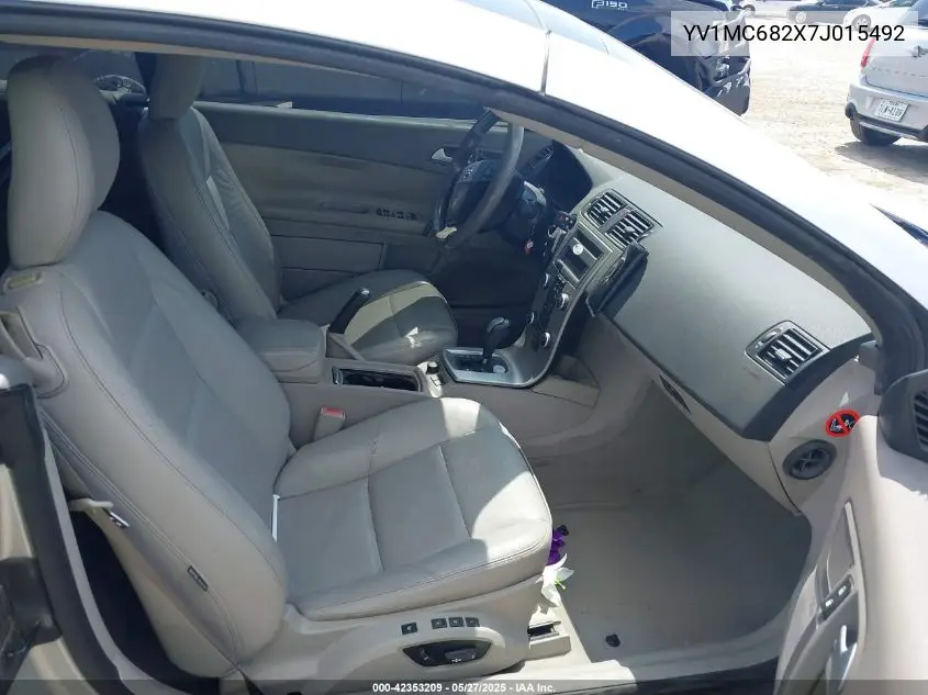 2007 Volvo C70 T5 VIN: YV1MC682X7J015492 Lot: 42353209