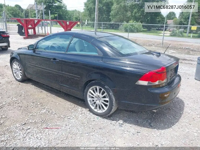 2007 Volvo C70 T5 VIN: YV1MC68287J016057 Lot: 42460400