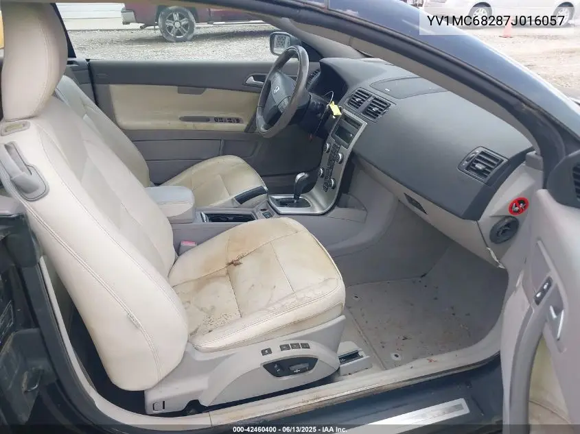 2007 Volvo C70 T5 VIN: YV1MC68287J016057 Lot: 42460400