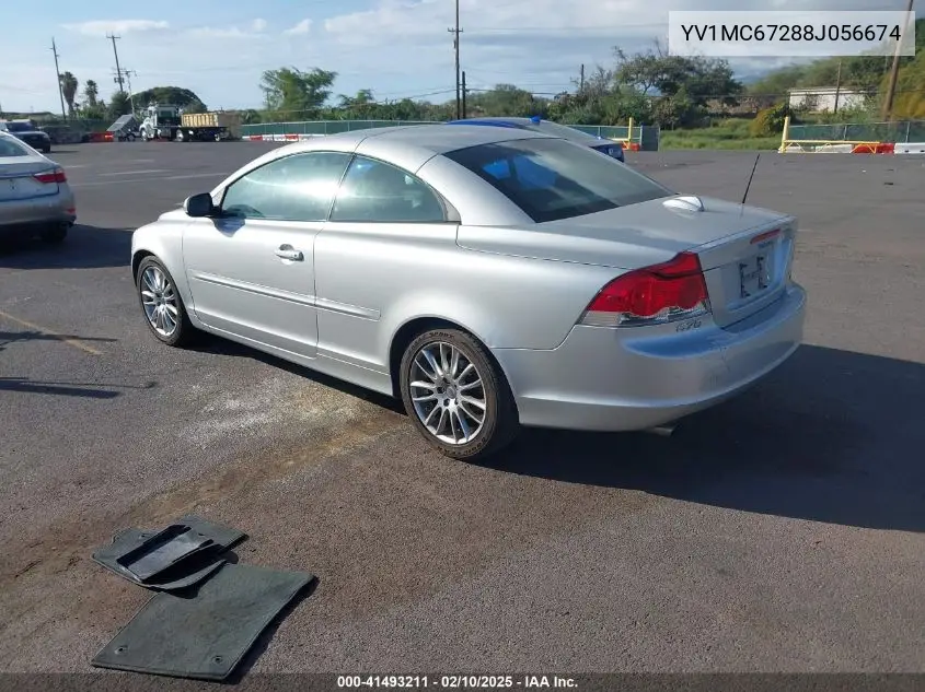 2008 Volvo C70 T5 VIN: YV1MC67288J056674 Lot: 41493211