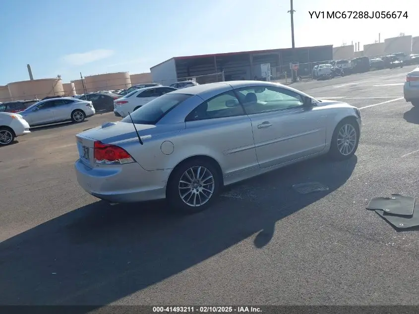 2008 Volvo C70 T5 VIN: YV1MC67288J056674 Lot: 41493211