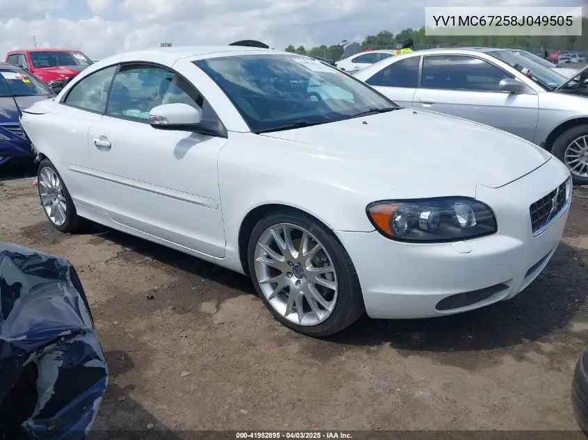 2008 Volvo C70 T5 VIN: YV1MC67258J049505 Lot: 41952895