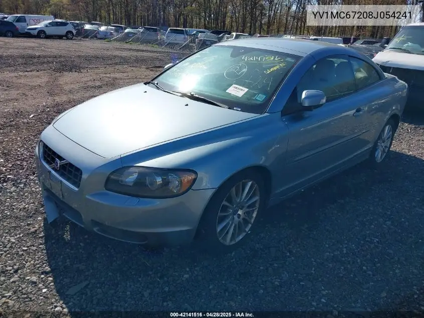 2008 Volvo C70 T5 VIN: YV1MC67208J054241 Lot: 42141516