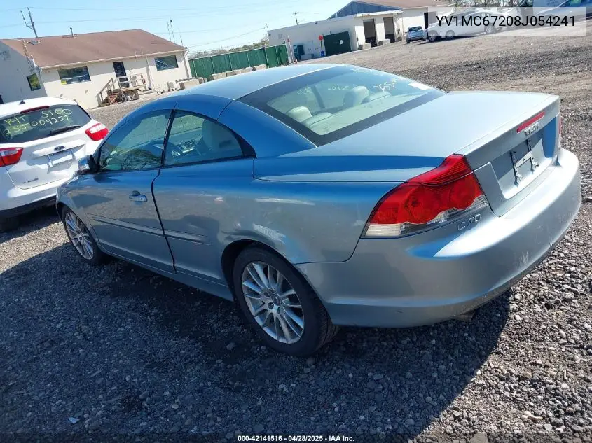 2008 Volvo C70 T5 VIN: YV1MC67208J054241 Lot: 42141516