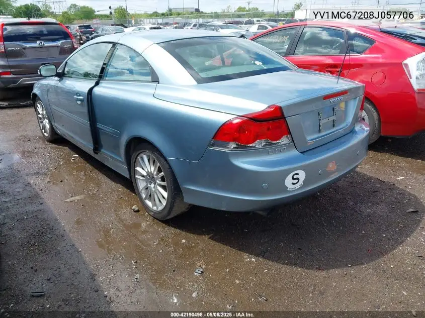 2008 Volvo C70 T5 VIN: YV1MC67208J057706 Lot: 42190498