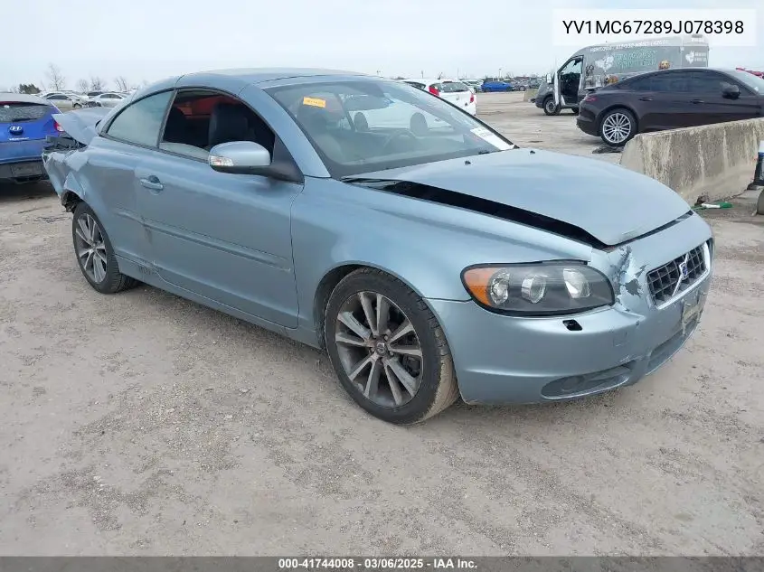 2009 Volvo C70 T5 VIN: YV1MC67289J078398 Lot: 41744008