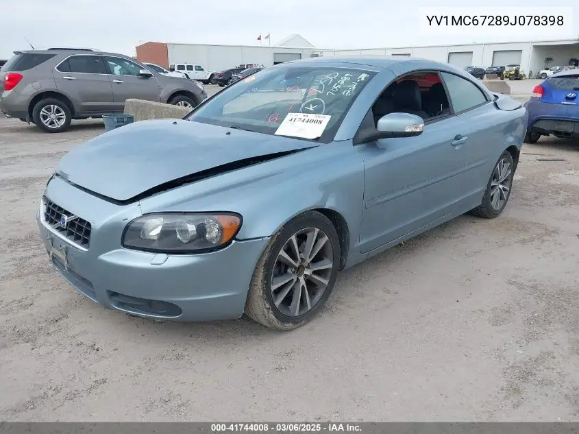 2009 Volvo C70 T5 VIN: YV1MC67289J078398 Lot: 41744008