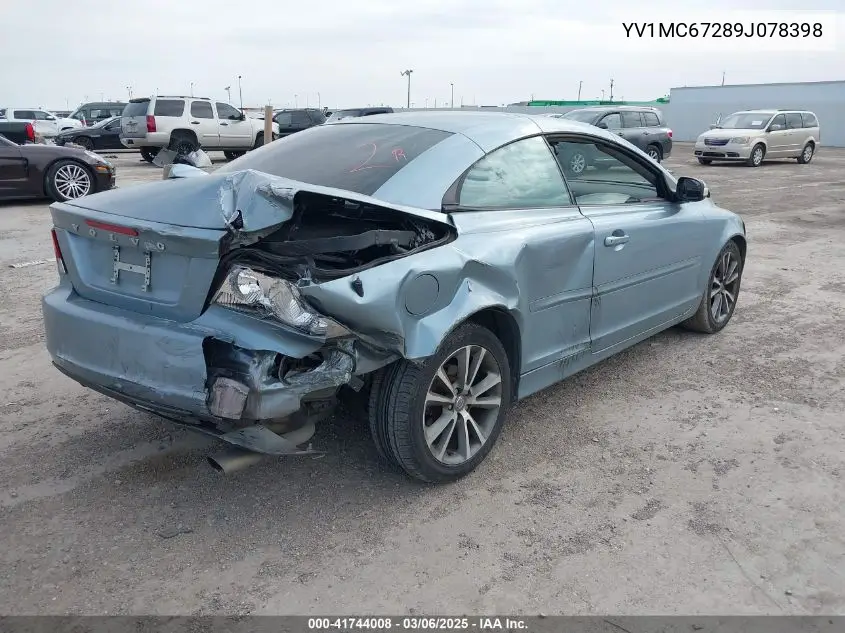 2009 Volvo C70 T5 VIN: YV1MC67289J078398 Lot: 41744008