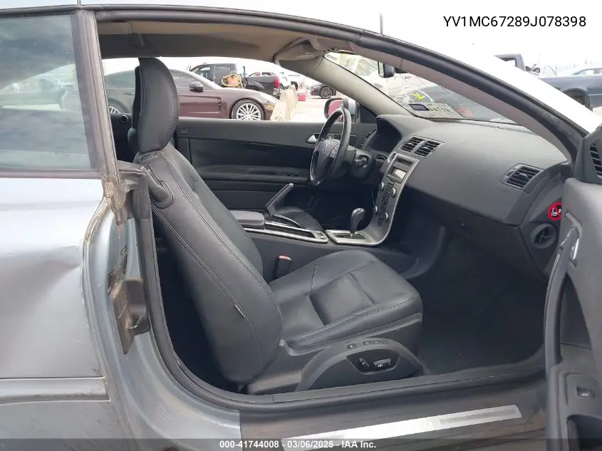 2009 Volvo C70 T5 VIN: YV1MC67289J078398 Lot: 41744008