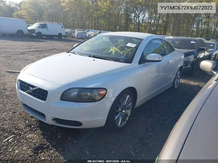 2009 Volvo C70 T5 VIN: YV1MC672X9J072022 Lot: 42174652
