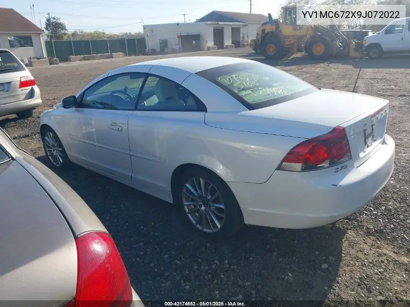 2009 Volvo C70 T5 VIN: YV1MC672X9J072022 Lot: 42174652