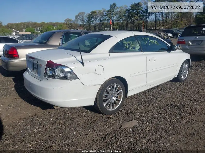 2009 Volvo C70 T5 VIN: YV1MC672X9J072022 Lot: 42174652