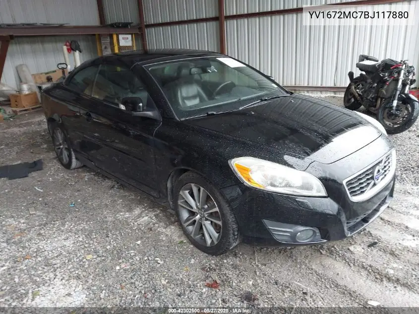 2011 Volvo C70 T5 VIN: YV1672MC7BJ117880 Lot: 42302500