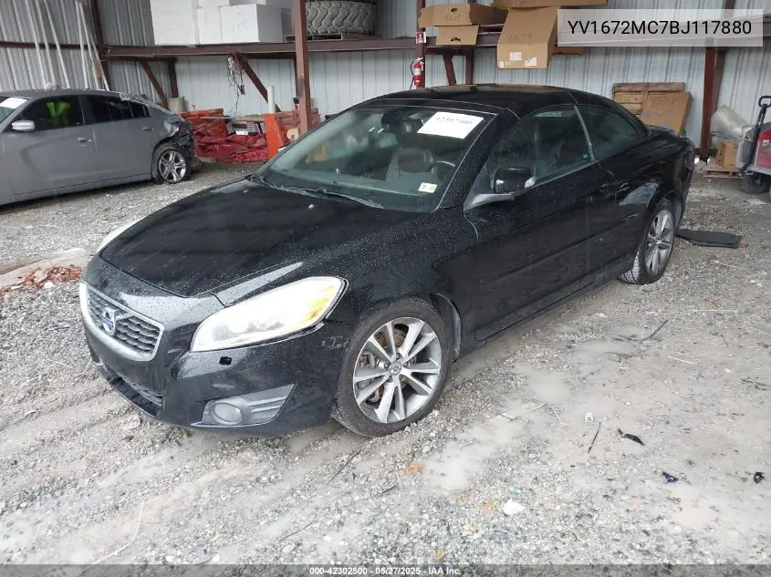 2011 Volvo C70 T5 VIN: YV1672MC7BJ117880 Lot: 42302500