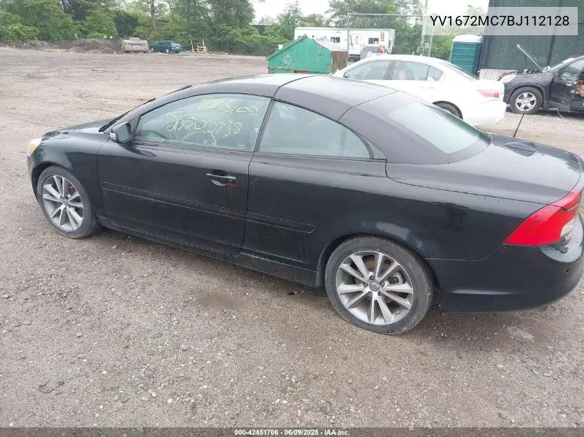 2011 Volvo C70 T5 VIN: YV1672MC7BJ112128 Lot: 42451706