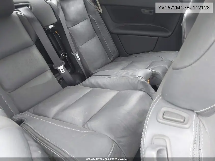 2011 Volvo C70 T5 VIN: YV1672MC7BJ112128 Lot: 42451706
