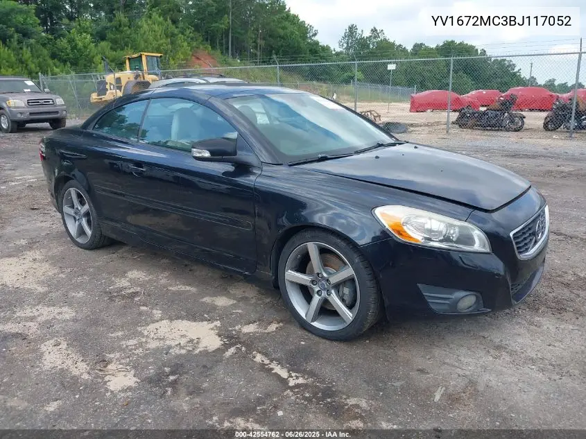 2011 Volvo C70 T5 VIN: YV1672MC3BJ117052 Lot: 42554762